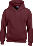 Gildan – Heavy Blend™ Youth Hooded Sweatshirt besticken und bedrucken lassen