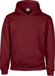 Gildan – Heavy Blend™ Youth Hooded Sweatshirt hímzéshez és nyomtatáshoz