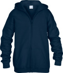 Gildan – Heavy Blend™ Youth Full Zip Hooded Sweatshirt zum besticken und bedrucken