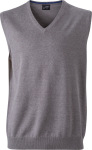 James & Nicholson – Men's V-Neck Pullunder for embroidery and printing