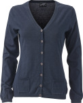 James & Nicholson – Damen Cardigan besticken und bedrucken lassen