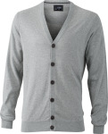 James & Nicholson – Men's Cardigan for embroidery and printing