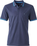 James & Nicholson – Mens' Funktions Polo for embroidery and printing