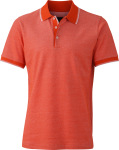 James & Nicholson – Herren Piqué Polo bicolor besticken und bedrucken lassen