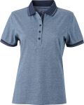 James & Nicholson – Ladies' Jersey Heather Polo for embroidery and printing