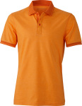 James & Nicholson – Mens' Jersey Heather Polo for embroidery and printing