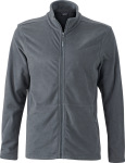 James & Nicholson – Men‘s Microfleece Jacket for embroidery and printing