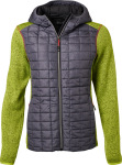 James & Nicholson – Ladies' Knitted Hybrid Jacket hímzéshez