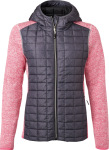 James & Nicholson – Ladies' Knitted Hybrid Jacket hímzéshez