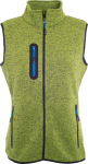 James & Nicholson – Ladies' Knitted Fleece Vest for embroidery