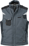 James & Nicholson – Workwear Winter Softshell Gilet besticken lassen