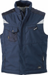 James & Nicholson – Workwear Winter Softshell Vest hímzéshez