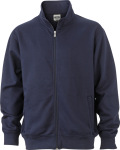James & Nicholson – Sweat Jacket for embroidery and printing