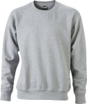 James & Nicholson – Workwear Sweat for embroidery and printing