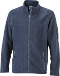 James & Nicholson – Men‘s Workwear Microfleece Jacket for embroidery and printing