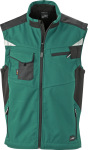 James & Nicholson – Workwear Summer Softshell Gilet for embroidery and printing