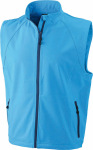 James & Nicholson – Men's 3-Layer Softshell Vest hímzéshez