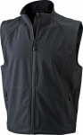 James & Nicholson – Men's 3-Layer Softshell Vest for embroidery