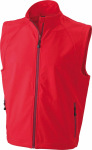 James & Nicholson – Herren 3-Lagen Softshell Gilet besticken lassen