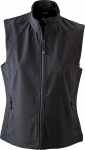 James & Nicholson – Ladies' Softshell Vest for embroidery