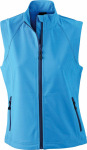 James & Nicholson – Ladies' Softshell Vest for embroidery