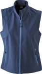 James & Nicholson – Ladies' Softshell Vest for embroidery