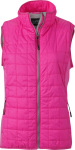 James & Nicholson – Damen Hybrid Gilet besticken lassen