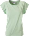 James & Nicholson – Ladies' Casual T-Shirt Organic hímzéshez és nyomtatáshoz