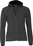 Clique – Classic Hoody Full Zip Ladies besticken und bedrucken lassen