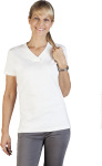 Promodoro – Women’s Rib V-Neck-T besticken und bedrucken lassen