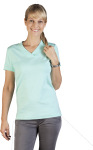 Promodoro – Women’s Rib V-Neck-T besticken und bedrucken lassen