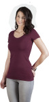 Promodoro – Women’s Slim Fit V-Neck-T Long zum besticken und bedrucken