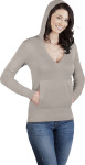 Promodoro – Women’s Hoody V-Neck-T LS for embroidery and printing