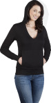 Promodoro – Women’s Hoody V-Neck-T LS besticken und bedrucken lassen