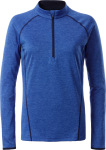 James & Nicholson – Ladies' Sportsshirt Longsleeve hímzéshez