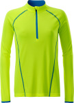 James & Nicholson – Ladies' Sportsshirt Longsleeve for embroidery