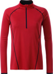 James & Nicholson – Ladies' Sportsshirt Longsleeve for embroidery