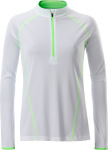 James & Nicholson – Ladies' Sportsshirt Longsleeve for embroidery