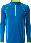 James & Nicholson – Men's Sportsshirt Longsleeve hímzéshez