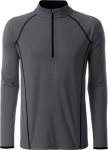 James & Nicholson – Men's Sportsshirt Longsleeve hímzéshez