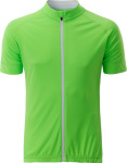 James & Nicholson – Men's Bike-T Full Zip for embroidery