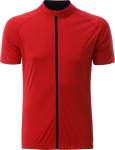 James & Nicholson – Men's Bike-T Full Zip for embroidery