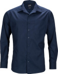 James & Nicholson – Men's Business Popline Shirt longsleeve for embroidery and printing