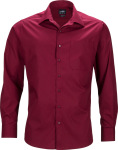 James & Nicholson – Men's Business Popline Shirt longsleeve hímzéshez és nyomtatáshoz