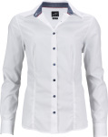 James & Nicholson – Popline Shirt "Plain" hímzéshez és nyomtatáshoz