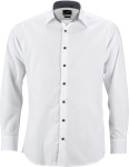 James & Nicholson – Popeline Hemd "Plain" besticken und bedrucken lassen