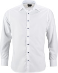James & Nicholson – Popline Shirt "Plain" hímzéshez és nyomtatáshoz