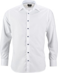 James & Nicholson – Popeline Hemd "Plain" zum besticken und bedrucken