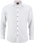 James & Nicholson – Popline Shirt "Plain" for embroidery and printing