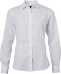 James & Nicholson – Popline Shirt longsleeve for embroidery and printing